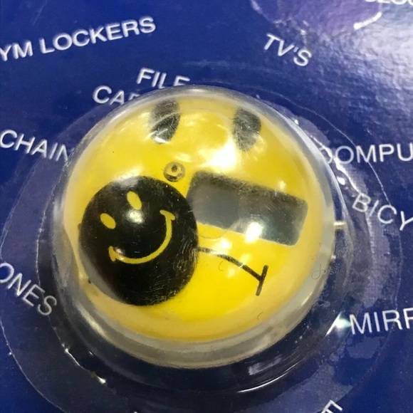 Time Zone LCD Stick On Clock Vintage Sad/happy Smiley Face. - Picture 3 of 3